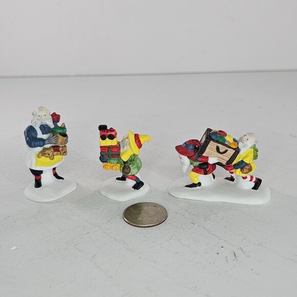 Department 56 North Pole Series Santa Toymaker Elves Figures 3-Piece Set - Picture 2 of 8